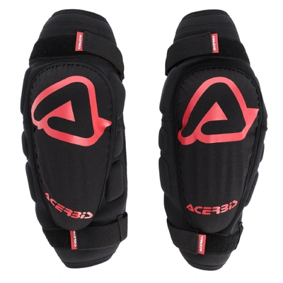 Acerbis Elbow Guard Soft Adult - Black/Red