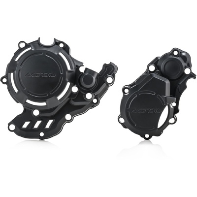 ACERBIS X-POWER ENGINE PROTECTORS EXCF FE 250 350 17-23 BLACK