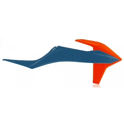 Acerbis Radiator Shrouds Sx-F 19-22 Exc-F 20-23 - Orange/Blue