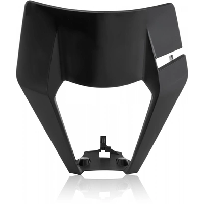 Acerbis Headlight Surround Ktm Exc Excf 17-19 - Black