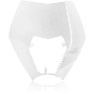 Acerbis Headlight Surround Ktm Exc Excf 08-13 - White