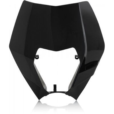 ACERBIS HEADLIGHT SURROUND KTM EXC EXCF 08-13 BLACK