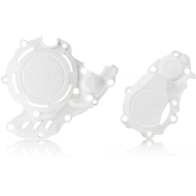 ACERBIS X-POWER ENGINE PROTECTORS SXF FC 250 350 16-22 WHITE