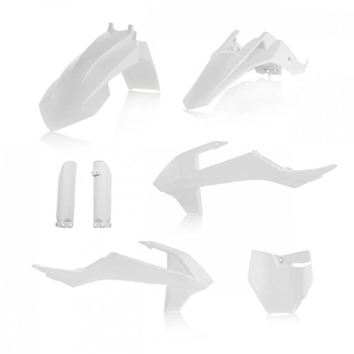 Acerbis Plastic Kit Ktm Sx65 19-23 Gas Gas Mc65 21-23 White