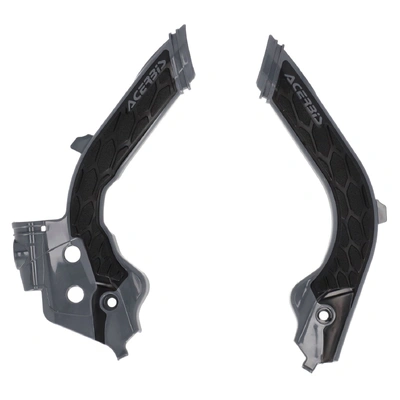 Acerbis X-Grip Frame Guards Tc Fc 19-22 Fe Te 20-23 Grey - Grey/Black