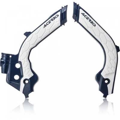Acerbis X-Grip Frame Guards Tc Fc 19-22 Fe Te 20-23 - Blue/White