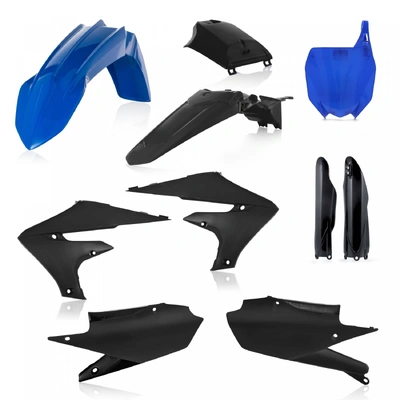 Acerbis Plastic Kit Yzf 250 19-23 450 18-22 Blue Black