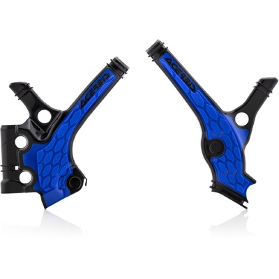 ACERBIS X-GRIP FRAME GUARDS YZ 85 19-21 BLACK BLUE