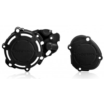 ACERBIS X-POWER ENGINE PROTECTORS YAMAHA YZ 125 05-24 BLACK
