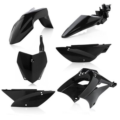 ACERBIS PLASTIC KIT KAWASAKI FULL KLX 110 10-25 BLACK