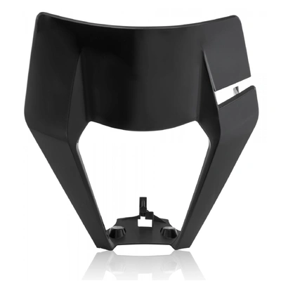 Acerbis Headlight Surround Ktm Exc Excf 20-23 - Black
