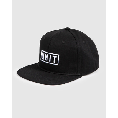 Unit Keyline Snapback Cap - Black - OS