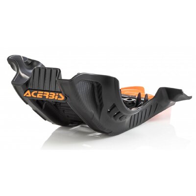 Acerbis Skid Plate Xc-F 250 350 20-22 - Black/Orange