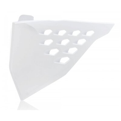 ACERBIS AIR BOX COVER VENTED SX SXF 19-22 EXC EXCF 20-23 WHITE