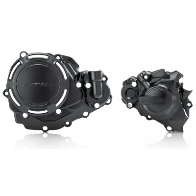 ACERBIS X-POWER ENGINE PROTECTORS HONDA CRF 450 R RX 17-20 BLACK