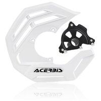 Acerbis X-Future Disc Cover Black Kit - KAWASAKI KXF 250 21-24 450 19-24 - White