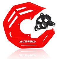 Acerbis X-Future Disc Cover Black Kit - HONDA CR CRF 00-24 - Red