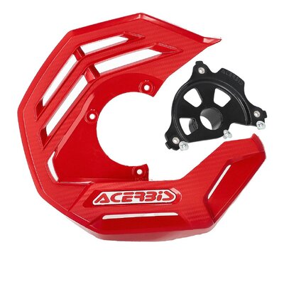 ACERBIS X-FUTURE DISC COVER BLK KIT GAS GAS RED MC EC 21-24
