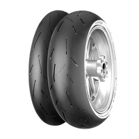 Continental ContiRace Attack 2 Street Front Tyre - 120/70ZR17 - [58W] - TL