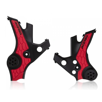 Acerbis X-Grip Frame Guards Africa Twin 1100L 20-23 - Black/Red