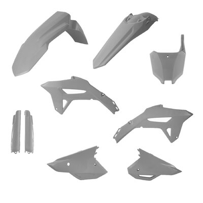 Acerbis Plastic Kit Honda Crf 250 22-24 450 21-24 Hawk - Grey