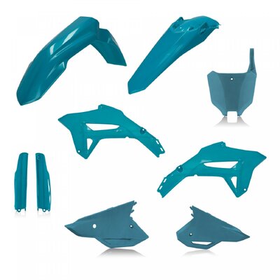 ACERBIS PLASTIC KIT HONDA CRF 250 22-24 450 21-24 METALLIC TEAL