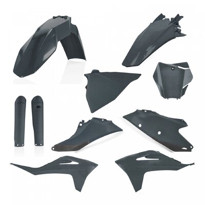 ACERBIS PLASTIC KIT GAS GAS MC MCF 21-23 METALLIC GREY