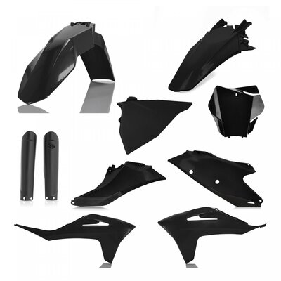 ACERBIS PLASTIC KIT GAS GAS MC MCF 21-23 BLACK