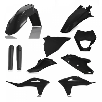 Acerbis Plastic Kit Gas Gas Ec Ecf 21-23 Black