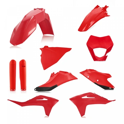 Acerbis Plastic Kit Gas Gas Ec Ecf 21-23 - Red