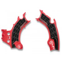 ACERBIS X-GRIP FRAME GUARDS CRF 250 22 450 21-22 RED-BLK