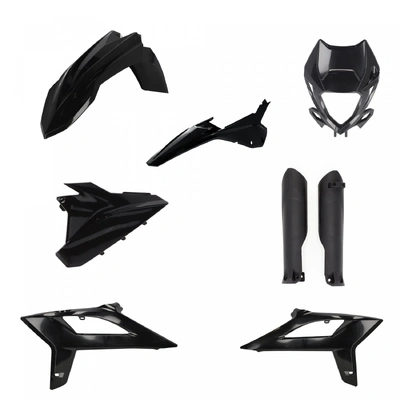 Acerbis Plastic Kit Beta Rr 20-22 - Black