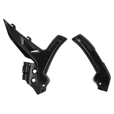 Acerbis X-Grip Frame Guards Ktm Sx Sxf 23-25 Exc Excf 24-25 - Black