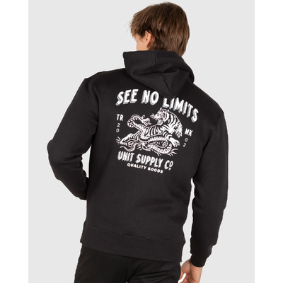 Unit Ambush Fleece Hoodie - Black