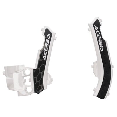 Acerbis X-Grip Frame Guards Husqvarna Tc 50 16-23 - White/Black