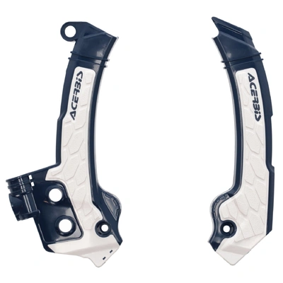 Acerbis X-Grip Frame Guards Tc Fc 23-24 Te Fe 24-25 - Blue/White