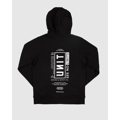 Unit Vision Youth Fleece Hoodie - Black