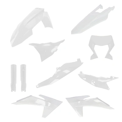 iPLASTIX PLASTIC KIT KTM EXC EXCF 24-25 WHITE