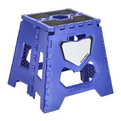 Acerbis Paket Folding Bike Stand - Blue