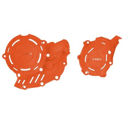 Acerbis X-Power Engine Protectors Sxf Fc 450 23-25 Excf Fe 450 500 501 24-25 - Orange