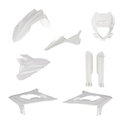 Acerbis Plastic Kit Beta Rr 23-24 White