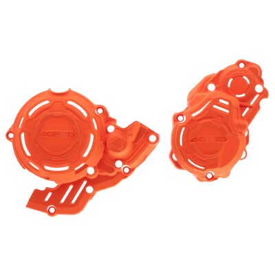 Acerbis X-Power Engine Protectors Excf Fe 250 350 24-25 - Orange
