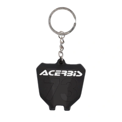 Acerbis Number Plate Key Ring