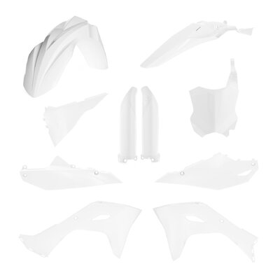 Acerbis Plastic Kit Kawasaki Kxf 250 25 450 24-25 - White
