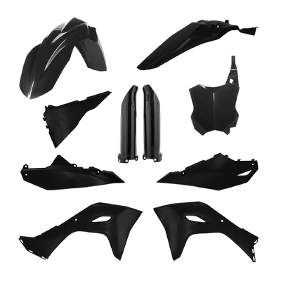 Acerbis Plastic Kit Kawasaki Kxf 250 25 450 24-25 - Black