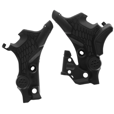 Acerbis X-Grip Frame Guards Honda Transalp Xl750 24-25 - Black