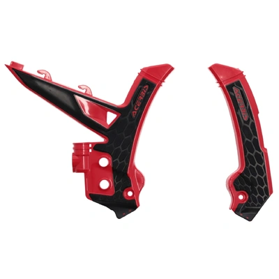 Acerbis X-Grip Frame Guards Gas Gas Mc Ec 24-25 - Red/Black