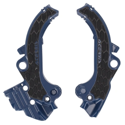ACERBIS X-GRIP FRAME GUARDS KTM SX 65 24-26 BLUE-BLK