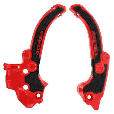Acerbis X-Grip Frame Guards Gas Gas Mc 50 24-26 Red-Black