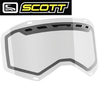 Scott Prospect/Fury Enduro Double Layer Clear Anti Fog Goggle Lens